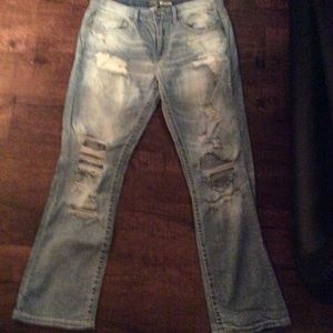 MENS BKE JAKE Ripped,Distressed 33R